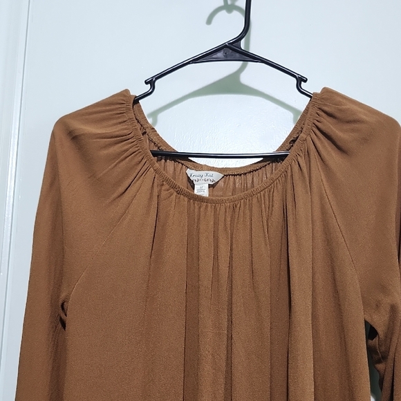 Krazy Kat Brown Mini Dress with Crochet Trim - Picture 5 of 7